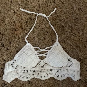 Knitted crop top from shein